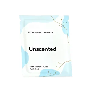 Portable Single Pack Deodorant Body Wipes Travel Mini Underarm Odor Control Wipes for Men Women Daily Refresh