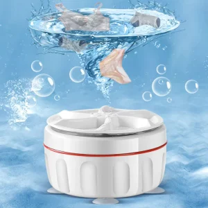 Portable Smart Home Product Mini USB Powered Underwear Socks Mini Ultrasonic Turbo Washing Machine Turbo Rotating Cleaner