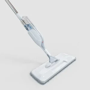 Portable Spray Floor Mop Flexible Rotating Head No Trace Cleaning