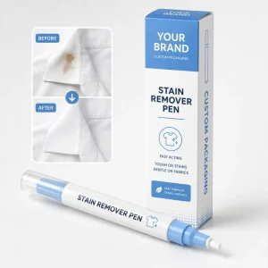 Portable Stain Remover Pen for Clothes Fabric Spot Cleaner for Coffee Wine Oil and Makeup