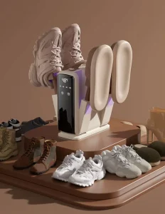 Portable Timed Shoe Dryer with Deodorization, Sterilization, Ozone, Helmet, and Glove Drying