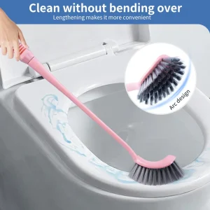 Portable Toilet Brush Soft Bristle Pet Broom Head