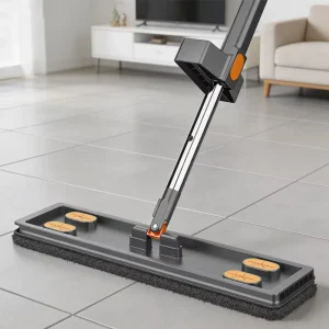 Portable Water Spray Mop Flexible Head Rotating Design