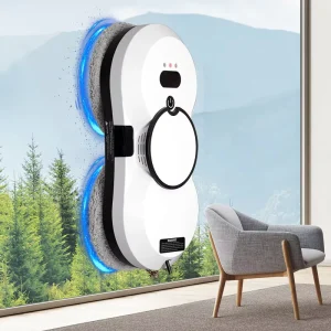 Portable Window Cleaning Robot with Automatic Edge Detection for Homes and Hotels