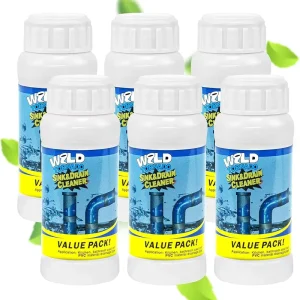 Powder Drain Cleaner and Clog Remover for Kitchen Bathroom and Toilet Pipes