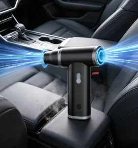 Powerful 110000 RPM Violent Fan upgraded 2 in 1 Blower and VacuumDuster USB Rechargeable lightweight and Easy to Carry