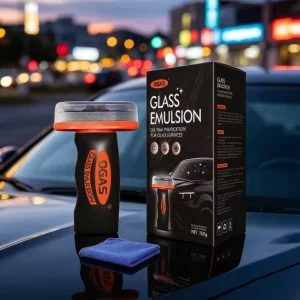 Powerful Car Oil Film Cleaner Decontamination Stains Removal 2X Effect Rainproof Anti Fogging Agent Coating Windshield Cleaner