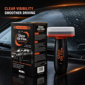 Powerful Car Oil Film Cleaner Decontamination Stains Removal 2X Effect Rainproof Anti Fogging Agent Coating Windshield Cleaner