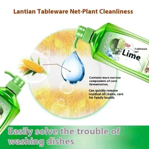 Powerful Cleaner Kitchen Detergent Chemicals for Home Bottle Packing Bulk DishWashing Liquid