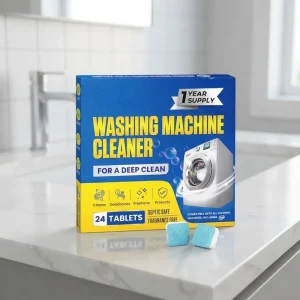 Powerful Deep Cleaning Washing Machine Cleaner Tablets for Drum Washer