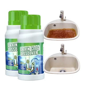 Powerful Eco-Friendly Sink Drain Toilet Kitchen Bathroom Sewer Cleaner Powder with 5%-15% Active Ingredients 200g
