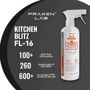Powerful Grease Remover Kitchen Oil Stain Cleaner Heavy Duty Degreaser Spray Stove Range Hood Oven Cookware Cleaning