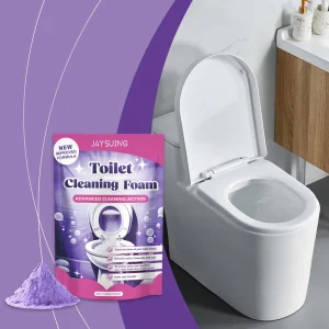 Powerful Home Toilet Cleaning Powder Plastic-made Strong Stain and Odor Eliminator for Bathroom Hygiene