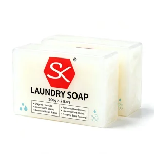 Powerful Stain Removal Laundry Soap 200g*2 bar