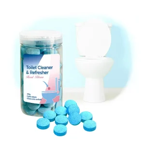 Powerful Toilet Bowl Cleaner Tablet for Removing Yellow Stains Bathroom Cleaning and Maintenance Agent