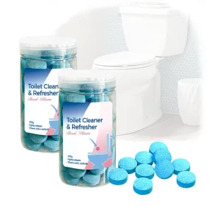 Powerful Toilet Cleaner Tablets for Removing Stains and Odors Ideal for Home Hotel Office and Mall Use