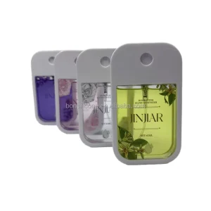 Pre Filled Alcohol Based Hand Sanitizer Sprays for Children Fresh Scent Liquid Formula Kills 99.99% Bacterials Hand Credit Card