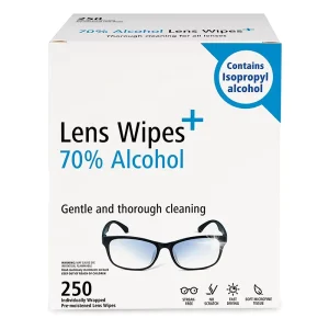 Pre-Moistened Spectacle Lens Cleaning Wipes for Eyeglasses