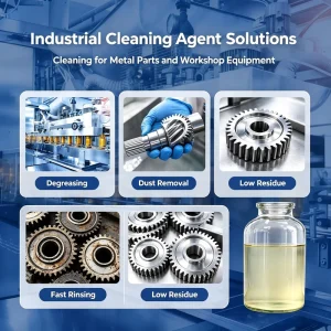 Precision Machining Parts Cleaner Quick Drying Industrial Degreaser Remove Cutting Oil Stains
