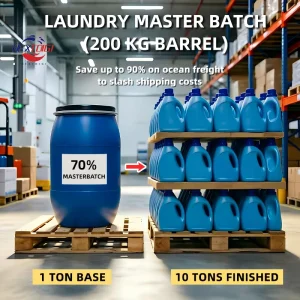 Premium 70% Laundry Detergent Liquid Base No Extra Chemical Required All in One One Stop Detergent Raw Material Solution