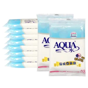 Premium 99.9% Water Flushable Wet Wipes Antibacterial Healthy and Safe Non Scented Toilet Paper