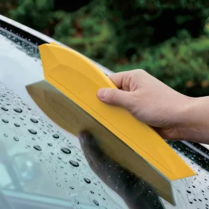 Premium Car Windshield Wipers Water Squeegee Screen Scraper Non Damaging Silicone Efficient Water Removal Blade