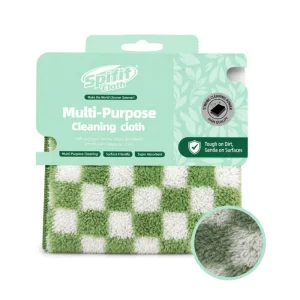 Premium Cleaning Cloth Microfiber Kitchen Cleaning Cloths Checkerboard Non Scratch Lasts for Household