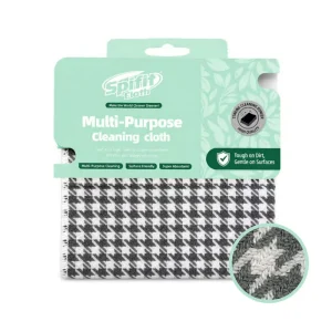 Premium Cleaning Cloth Microfiber Kitchen Cleaning Cloths Houndstooth Pattern Non Scratch Lasts for Kitchen