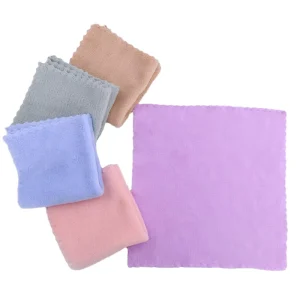 Premium Coral Fleece Microfiber Dishcloths Quick-Dry Knitted Cleaning Wipes for Kitchen Dish Wash