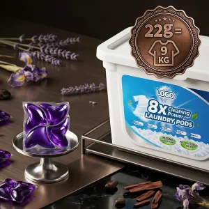 22g Super Concentrated Luxury Scent 8X Clean Power Deep Stain Remover Eco Friendly Laundry Detergent Beads Hotel