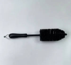Premium Flexible PP Bristles Car Wheel Brush Rust Resistant Galvanized Wire Core Car Wash Accessory