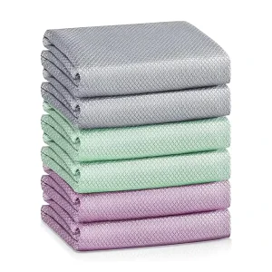 Premium Microfiber Cleaning Cloth Lint Free Micro Fiber Cleaning Dish Towels for House Kitchen Car Glass Window Microfiber Towel