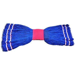 Premium Microfiber String Wet Mop with Looped End 5 Mopheads Absorbs in <10 Seconds 5000 Uses Customizable Colors & Weight
