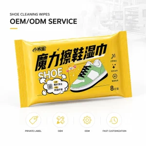 Premium Shoe Cleaning Wipes No Washing Required Strong Stain Removal Disposable Wipes Cleaning Wipes for White Shoe and Sneaker