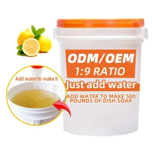 Price Eco Friendly Kitchen Dish Soap Detergent for Tableware Liquid Soap with Customized Fragrance
