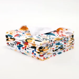 Printed Animal Print Multi-Purpose Kitchen Towel Microfiber Brushed Cloth 40x40cm Quick Dry Eco Friendly Absorbent Weft Knit Rag