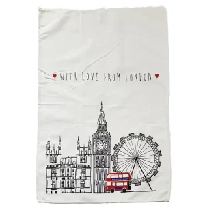 Printed Cotton Kitchen Tea Towel Set Funny Decorative Dish Towels Highly Absorbent Cleaning Cloths for Home Decor