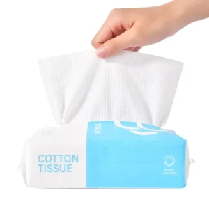 Printed Custom Tissue Facial Disposable Cotton Tissue Cotton or Viscose Soft Body Facial Tissue for Face Cleaning