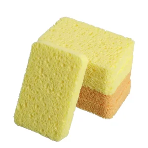 Printed Kitchen Cleaning Cellulose Sponge and Scouring Pads