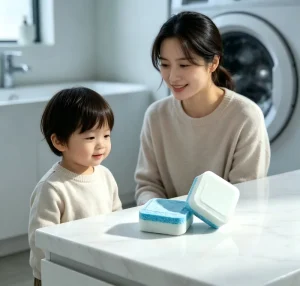 Private Brand Effervescent Washer Cleaning Tablets Custom Box Design Deep Clean Drum for Global Import Home Cleaning Merchants