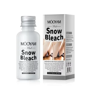 Private Label 30ml Snow Bleach Cream Whitening Lotion for Private Part Underarm Bikini Area Tranexamic Acid For Dark Spot Skin