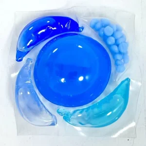Private Label 5 in 1 Liquid Laundry Detergent Soap Capsule Pods with Scented Booster Beads