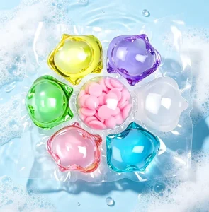 Private Label 7 in 1 Laundry Detergent Pods 10g with Scent Booster Beads and Multi Chamber Capsules