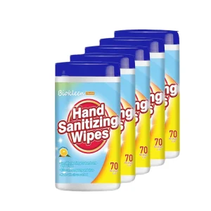 Private Label 70ct Multi-Purpose Heavy Duty Surface Hand Sanitizing Disinfecting Wipes