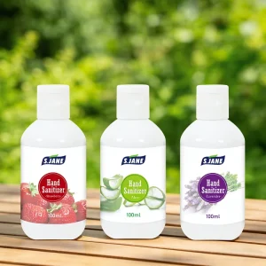 Private Label Antibacterial Liquid Hand Soap Aloe Vera 100ml Alcohol Hand Sanitizer Multiple Scents Wash-free Convenience