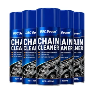 Private Label Chain Cleaner & Degreaser 450ml Fast Drying Removes Grease Grime Helps Reduce Wear Bike Chain