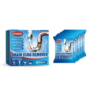Private Label Clog Remover Sink Drain Portable Clogged Drain Cleaner Eco Friendly Drain Clog Remover Powder