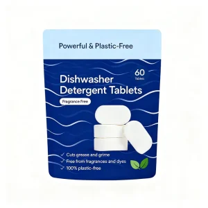 Private Label Dishwasher Detergent Tablets Washing Clean Tablets Suppliers Household