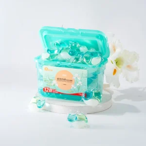 Private Label HE 3-in-1 Laundry Detergent Pods Tough Stain Removal Gel Balls