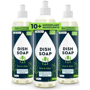 Private Label Natural Plant Based Dishwashing Liquid Dish Soap Detergent
